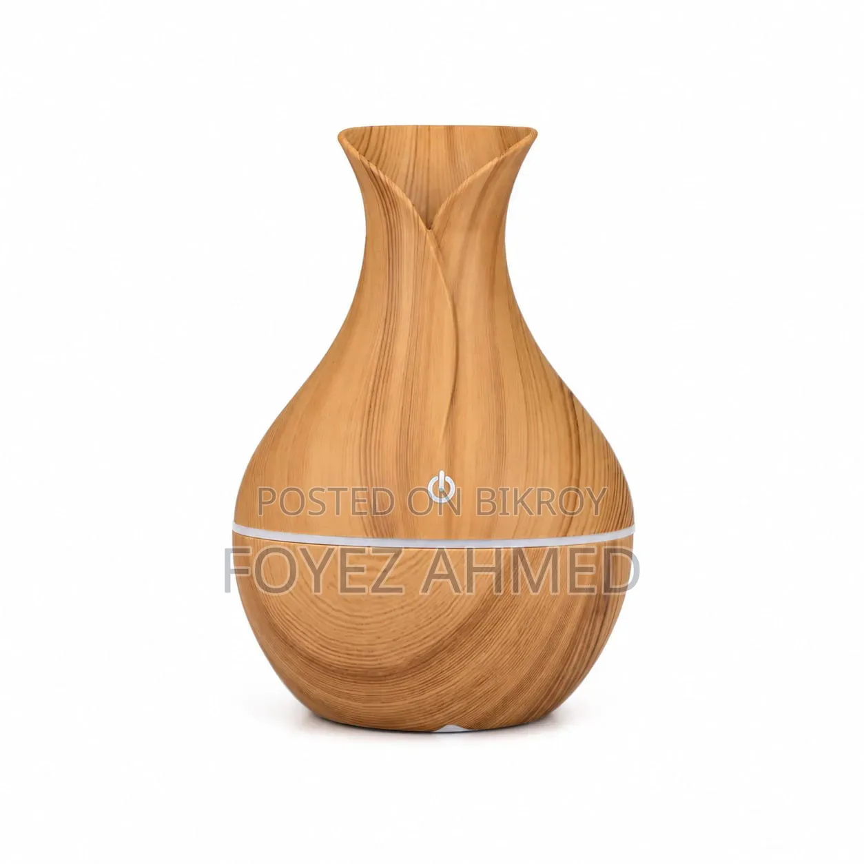 Introducing the Wooden Finish Ultrasonic Aroma Humidifier