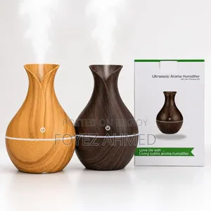 Introducing the Wooden Finish Ultrasonic Aroma Humidifier