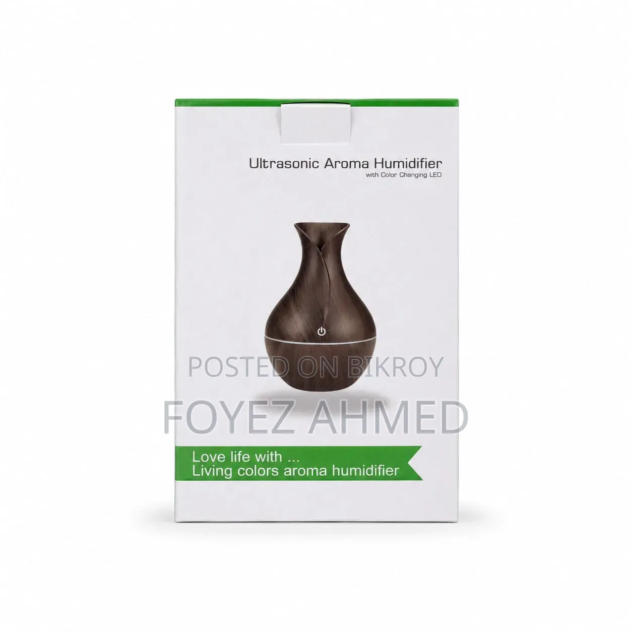Introducing the Wooden Finish Ultrasonic Aroma Humidifier