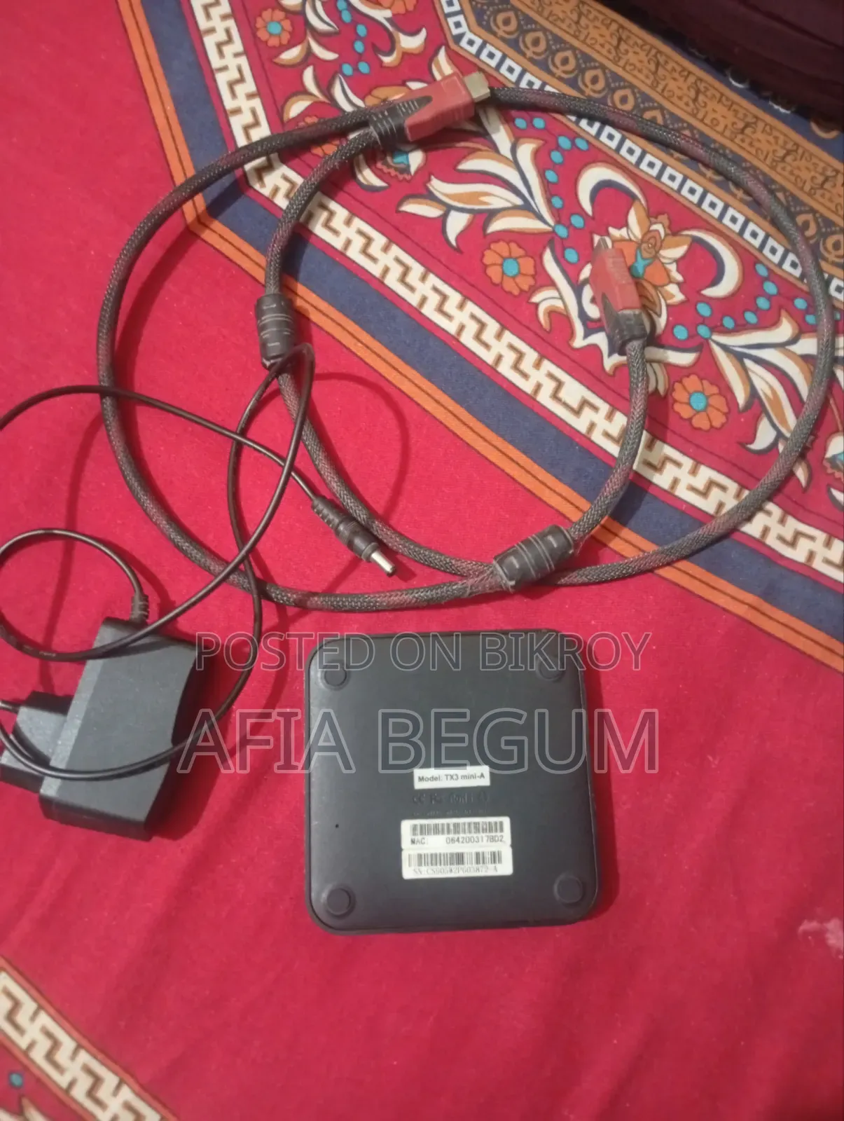 Android TV box looks like brand new