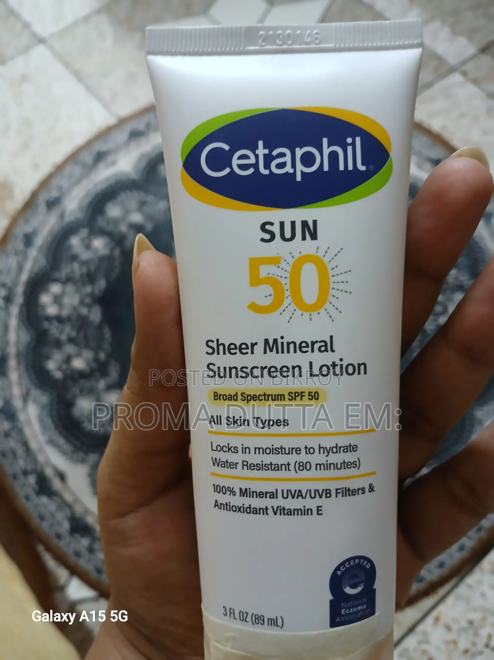 Cetaphil Original Sinscreen