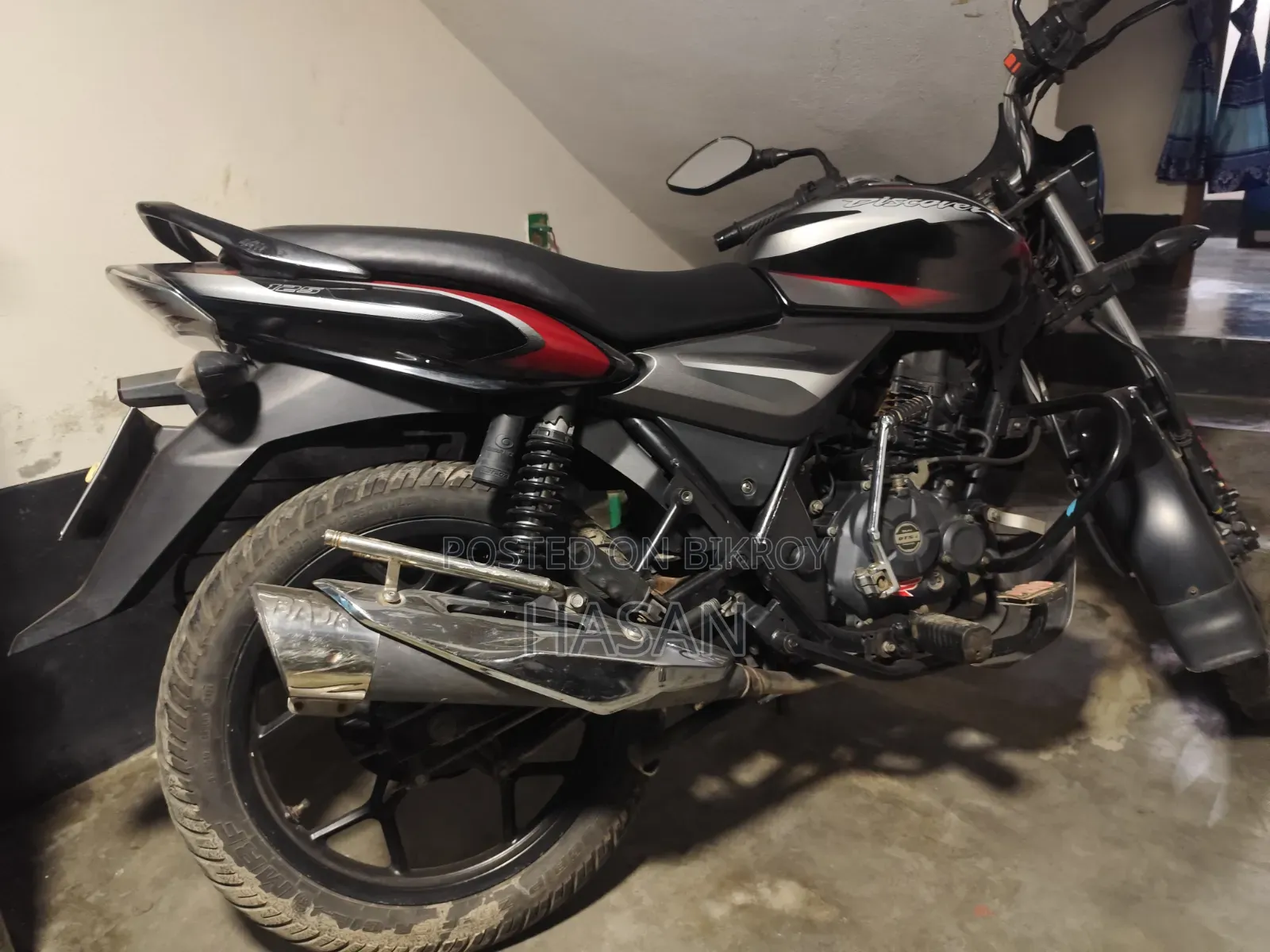 Bajaj Discover 125 2019 Black