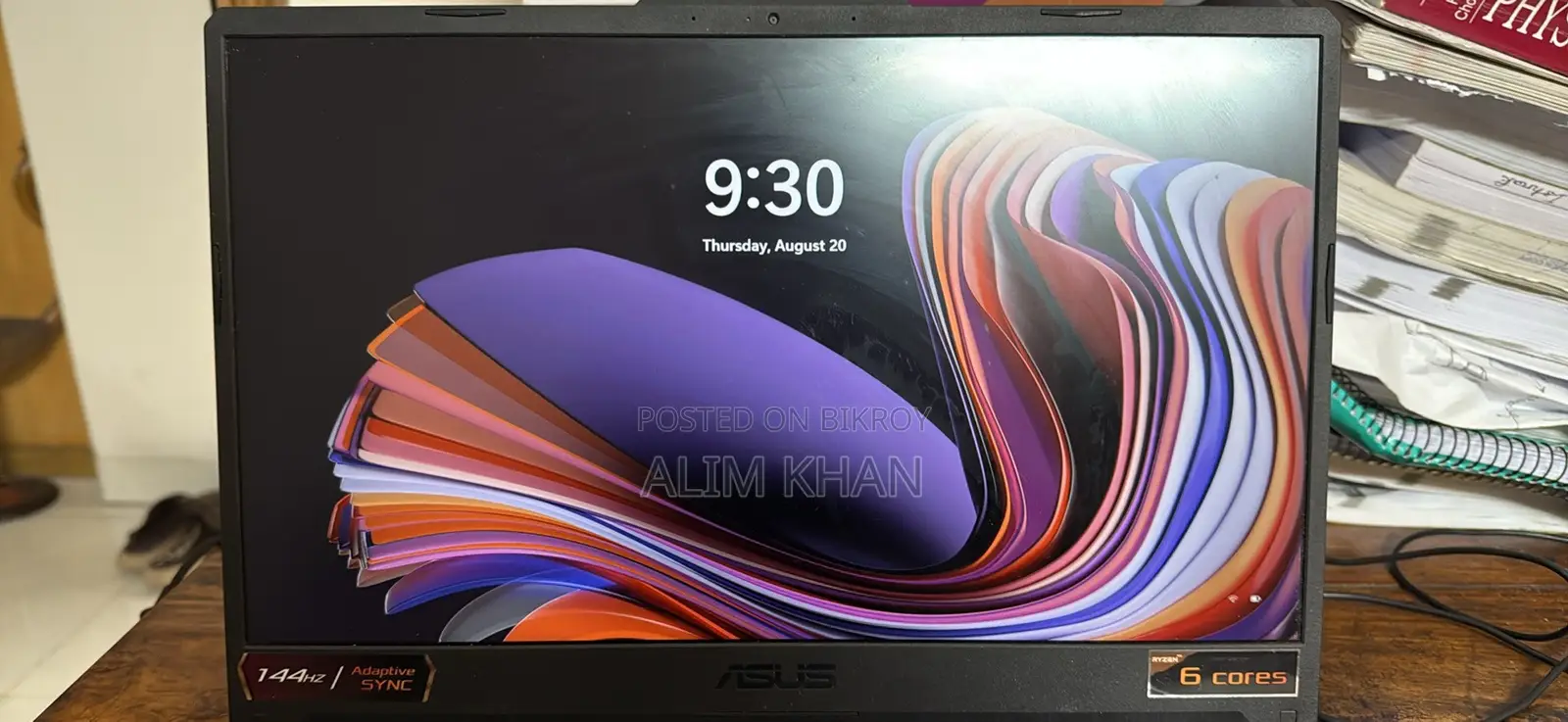 Laptop ASUS Tuf Gaming A15 8gb Amd Ryzen 5 SSD 512gb