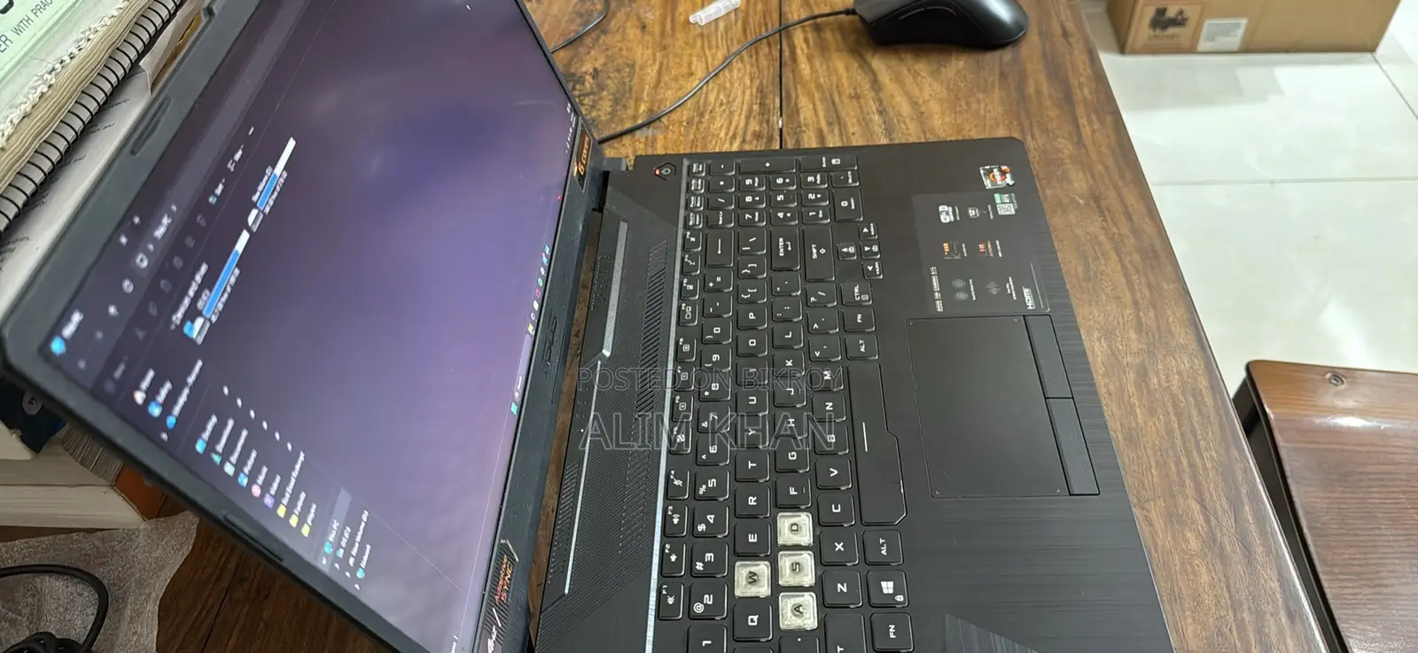 Laptop ASUS Tuf Gaming A15 8gb Amd Ryzen 5 SSD 512gb
