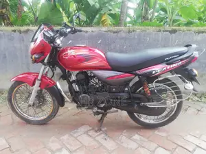 বাজাজ প্লাটিনা ১০০ ২০১৪ লাল