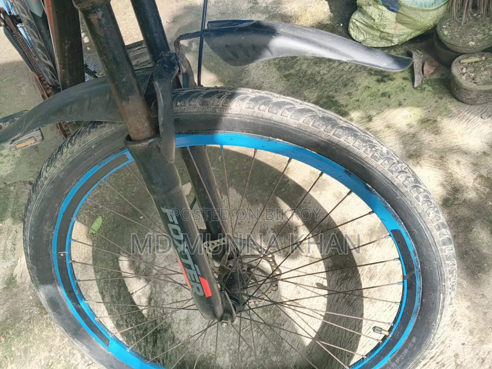 Non-gear aluminum body bicycle.