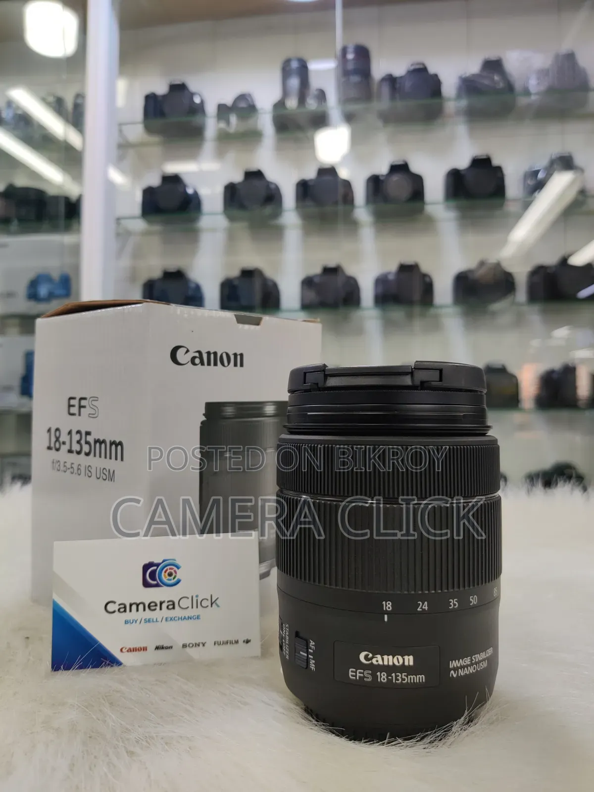 Canon 18-135mm USM Lens