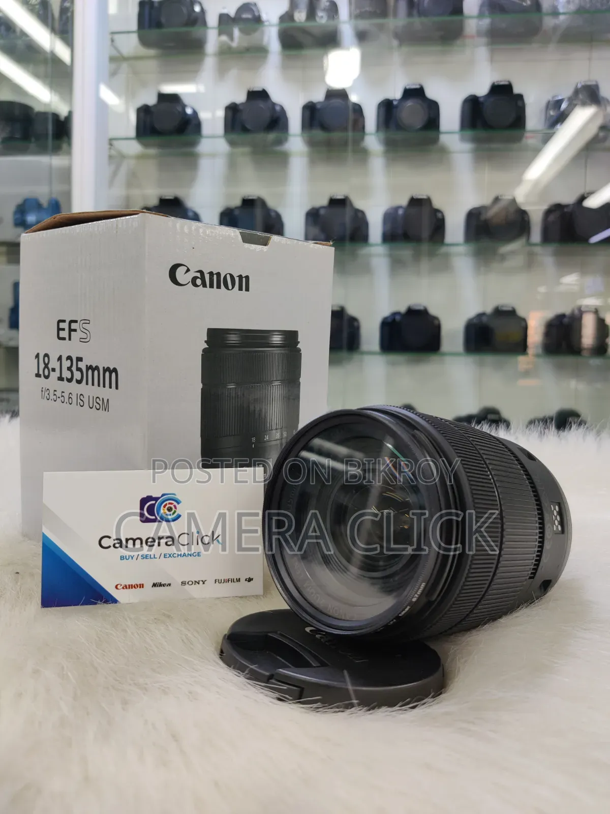 Canon 18-135mm USM Lens