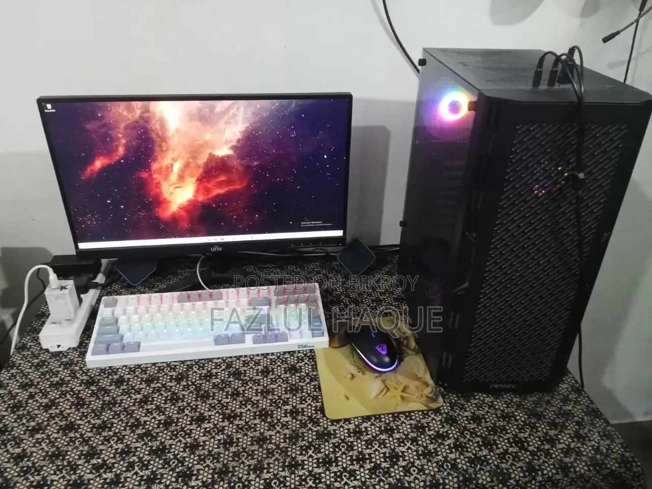 Desktop Computer MSI Model 16GB AMD Ryzen 5 SSD 512GB