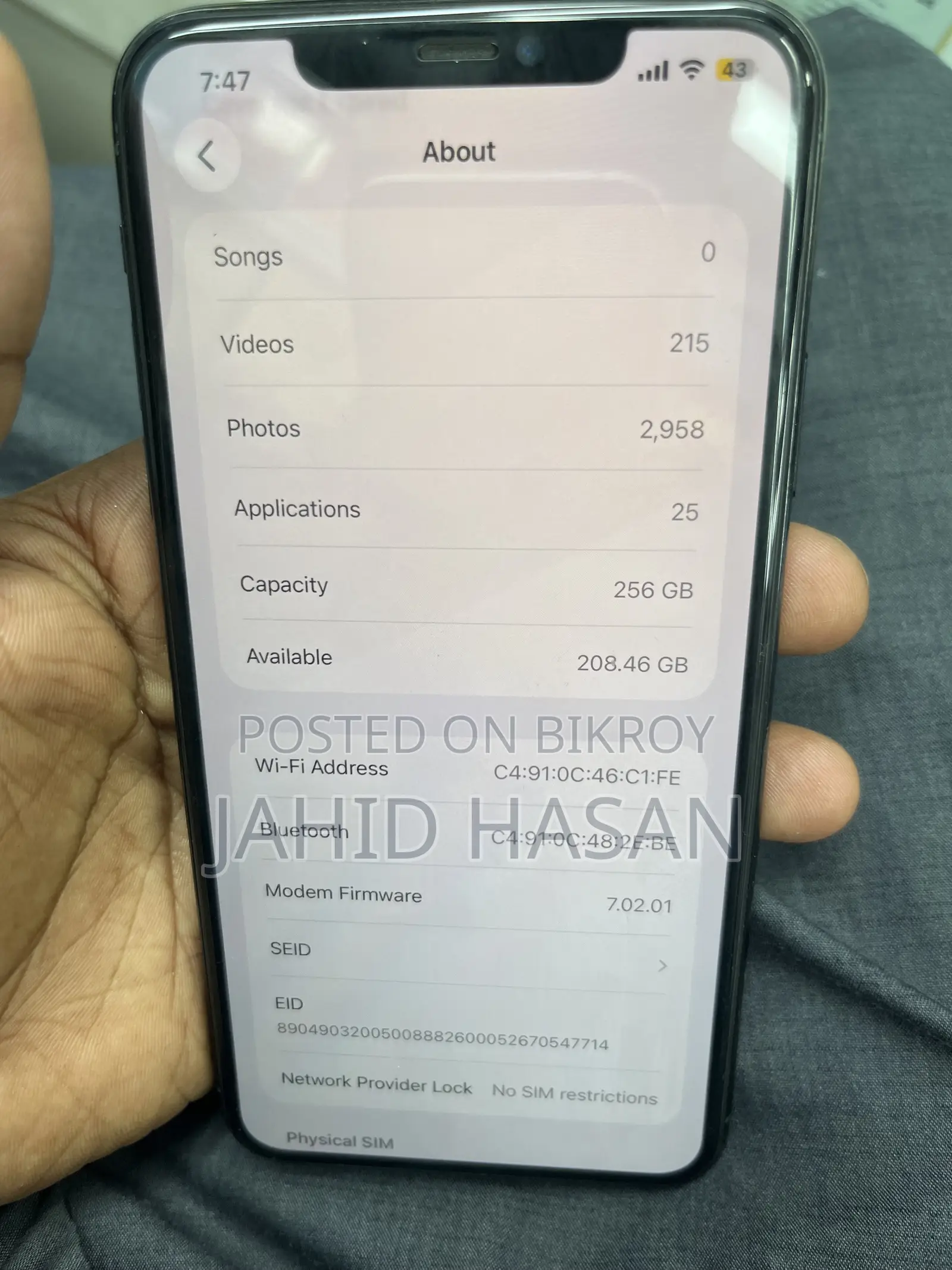 Apple iPhone 11 Pro Max 256 GB Green