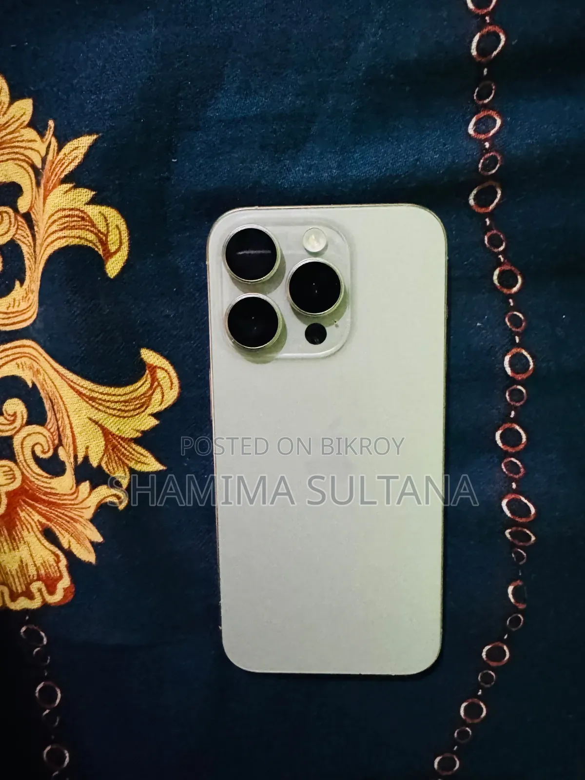 অ্যাপল আইফোন ১৫ প্রো ১২৮ জিবি সিলভার