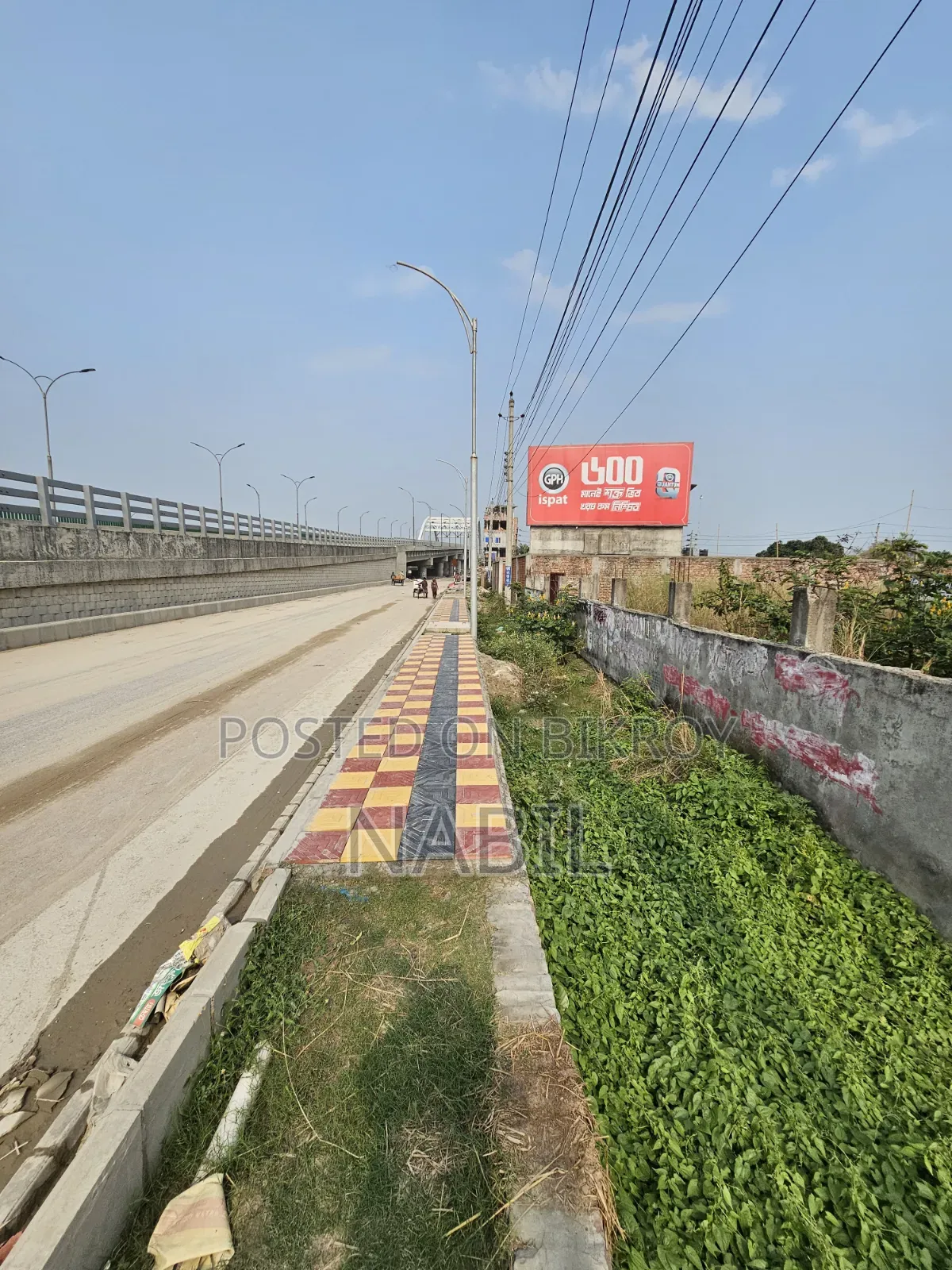Prime Commercial Land for Sale – 100 Feet Madani Avenue, Dhaka