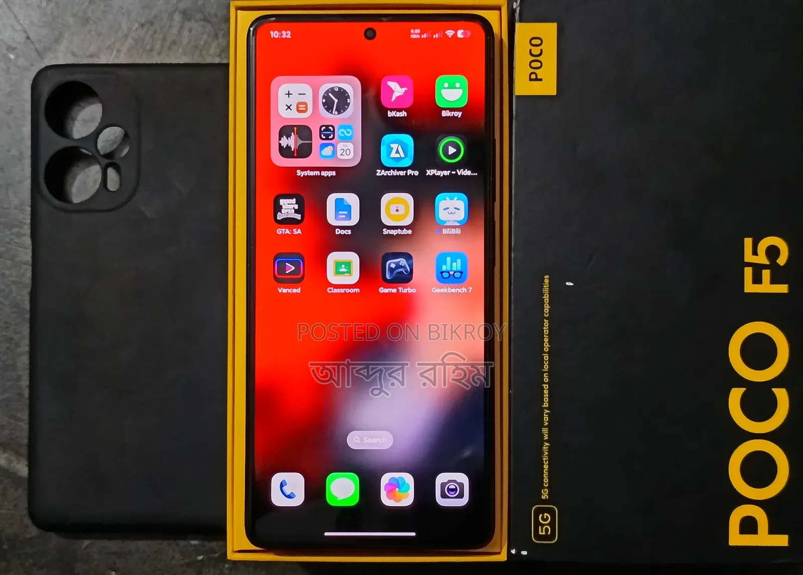 Xiaomi Poco F5 256 GB Black