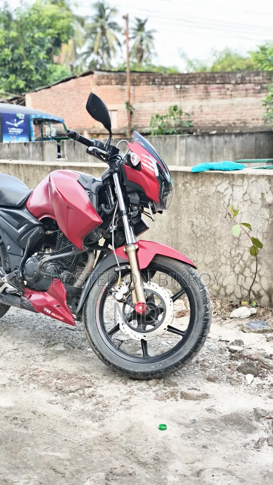 New TVS Apache RTR 160 2V 2020 Red
