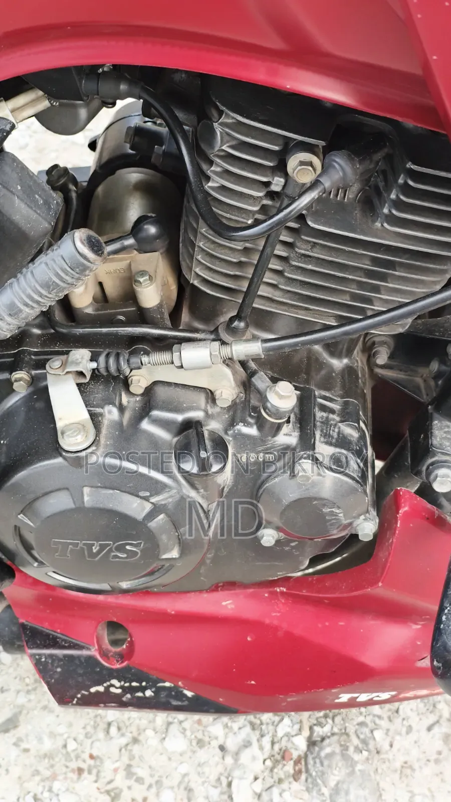 New TVS Apache RTR 160 2V 2020 Red