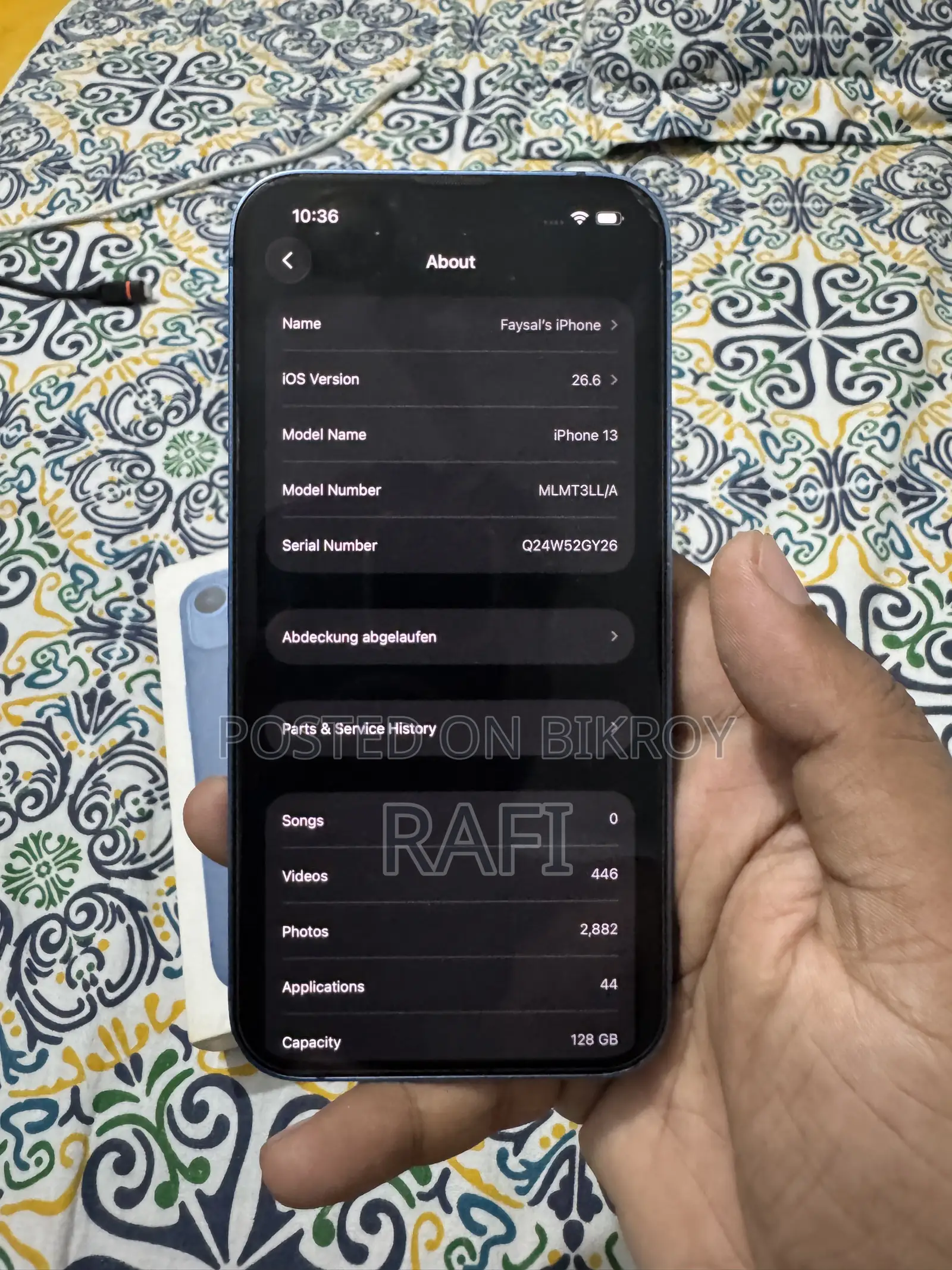 Apple iPhone 13 128 GB Blue