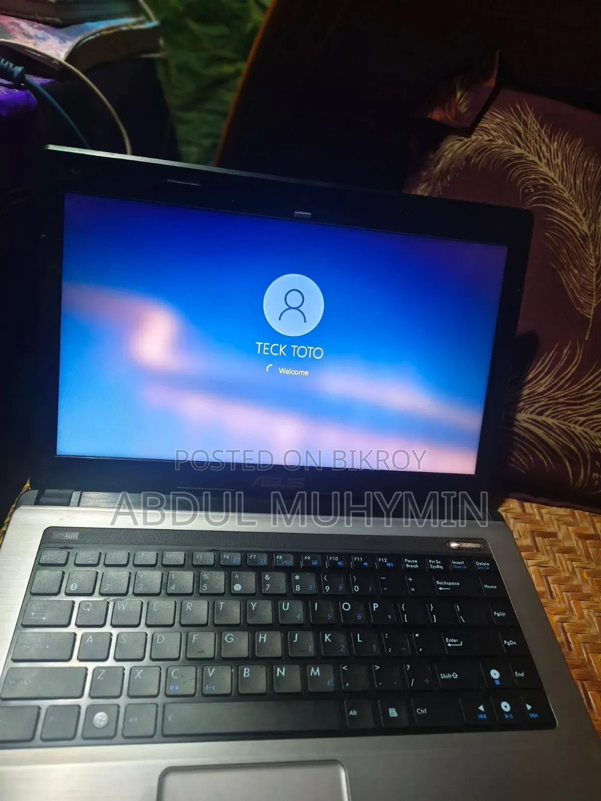 Laptop ASUS A42JY 8GB Intel Core I3 SSD 128GB