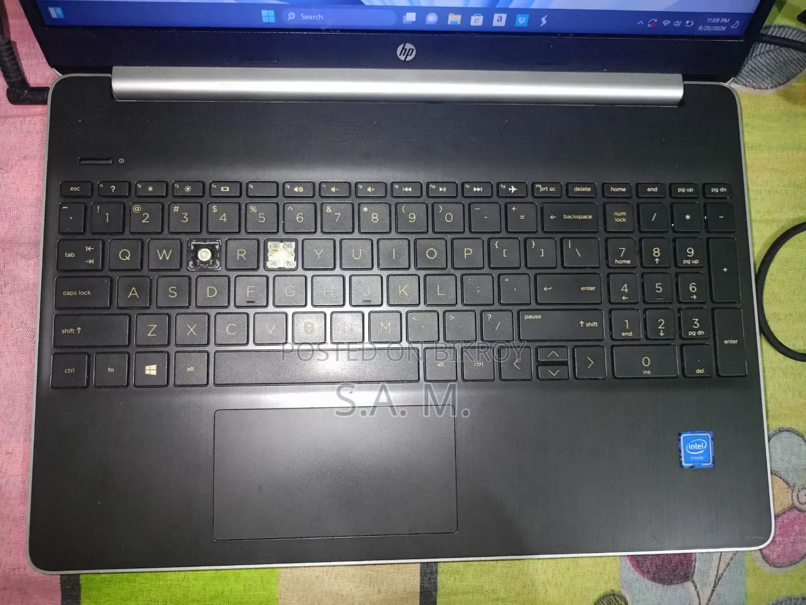 Laptop HP 15-dy1031wm 8GB Intel Core i5 SSD 256GB