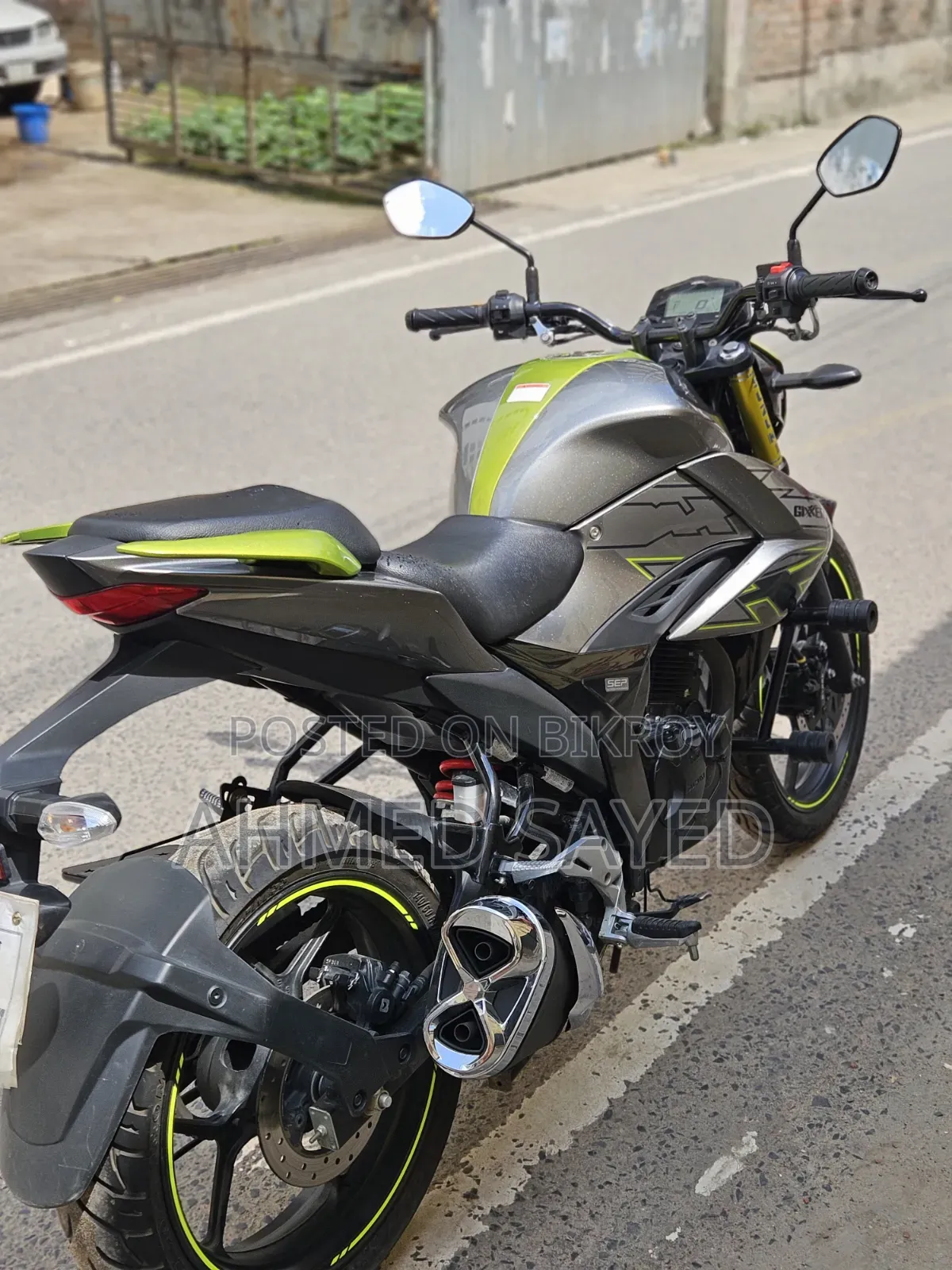 Suzuki Gixxer 2025 Gray