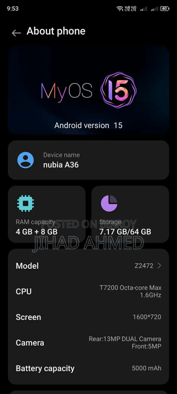 NUU 4 GB Green