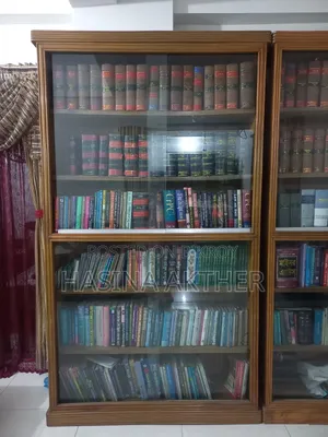 শেগুন কাঠের বুকশেলফ