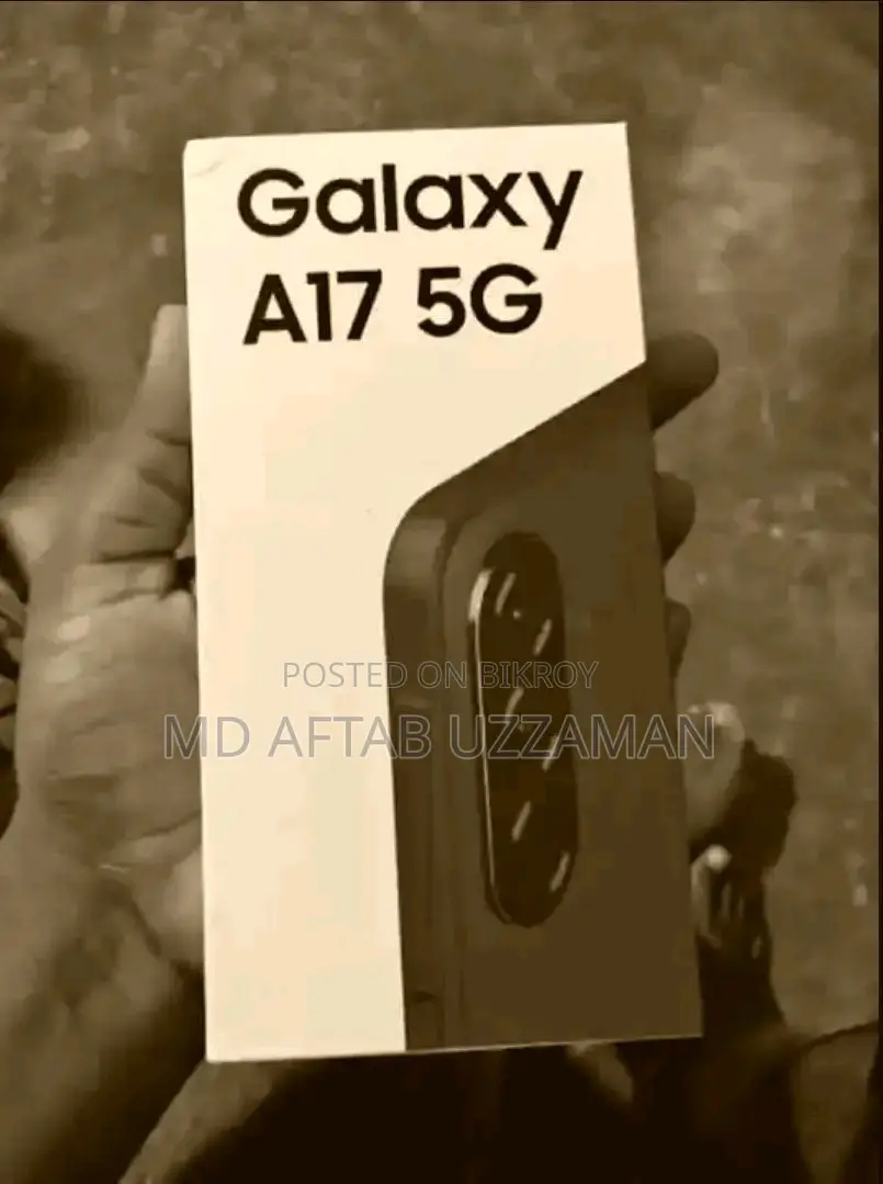 New Samsung Galaxy A17 5G 128 GB Black