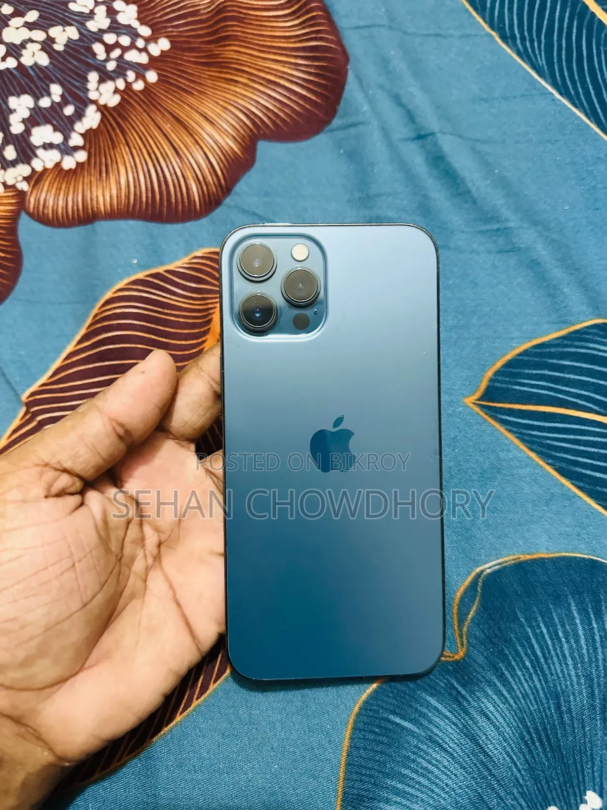 অ্যাপল আইফোন ১২ প্রো ম্যাক্স ১২৮ জিবি ব্লু