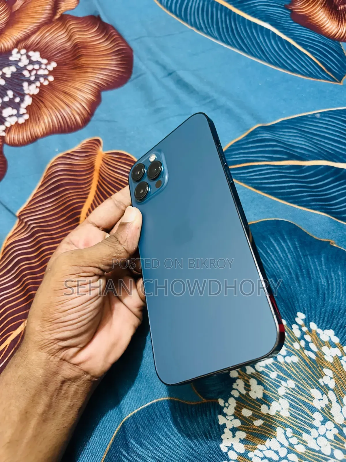 অ্যাপল আইফোন ১২ প্রো ম্যাক্স ১২৮ জিবি ব্লু