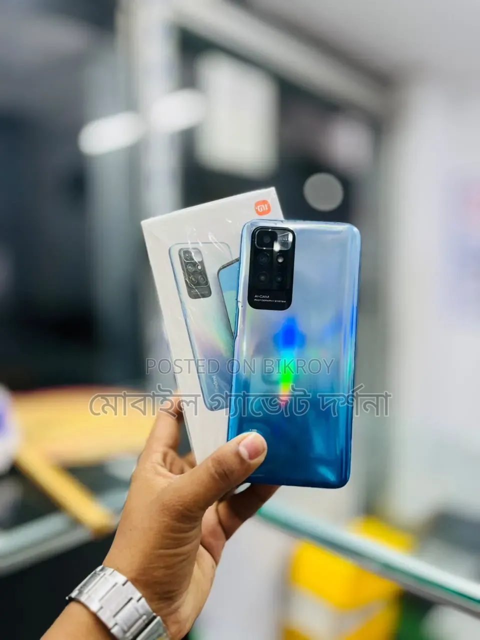 শাওমি রেডমি ১০ ৬৪ জিবি ব্লু
