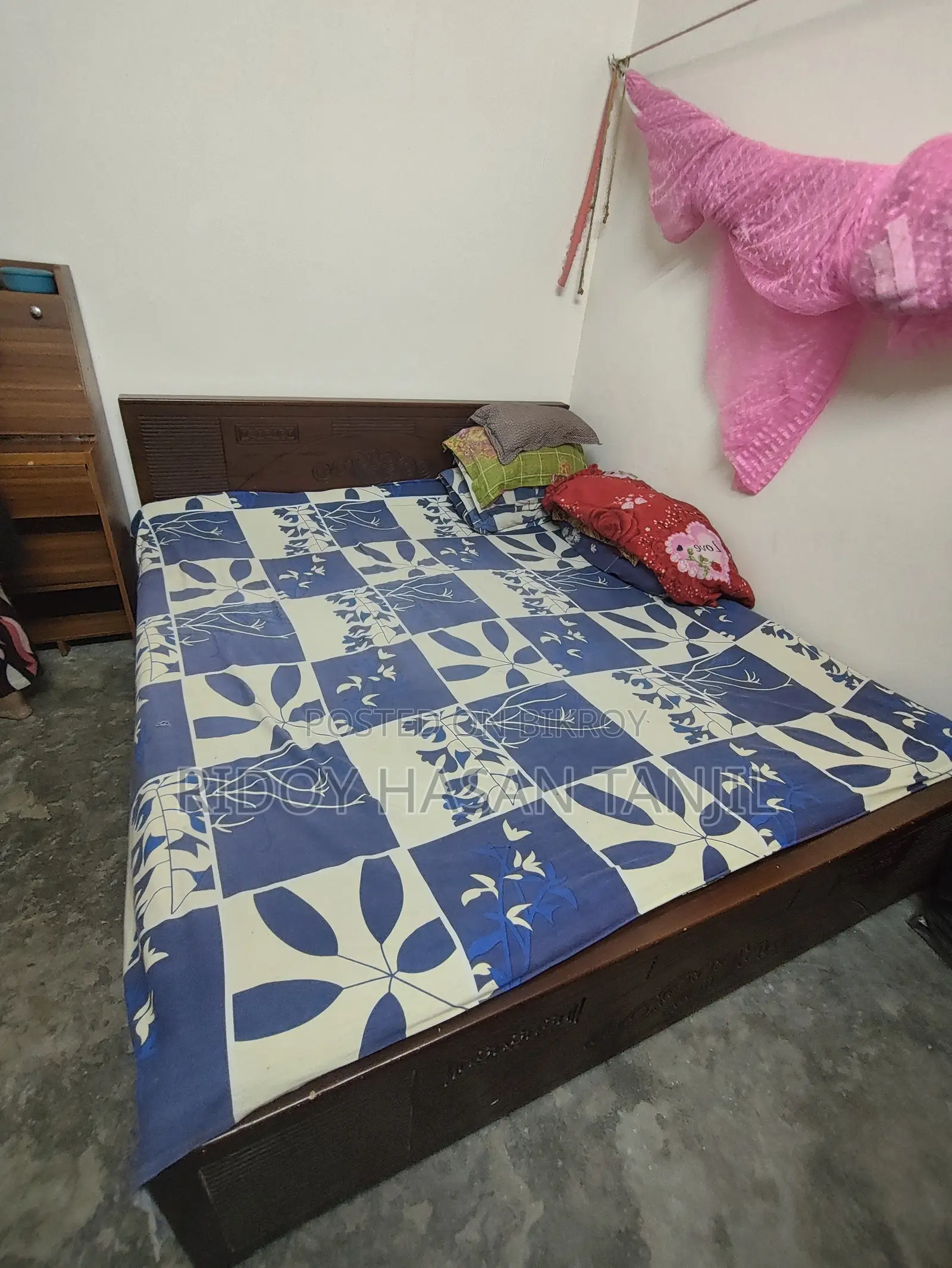 Urgent Sell পা্রটেক্স খাট বিক্রি হবে! সাইজ: সাড়ে ৬ ফুট বাই ৭ ফুট