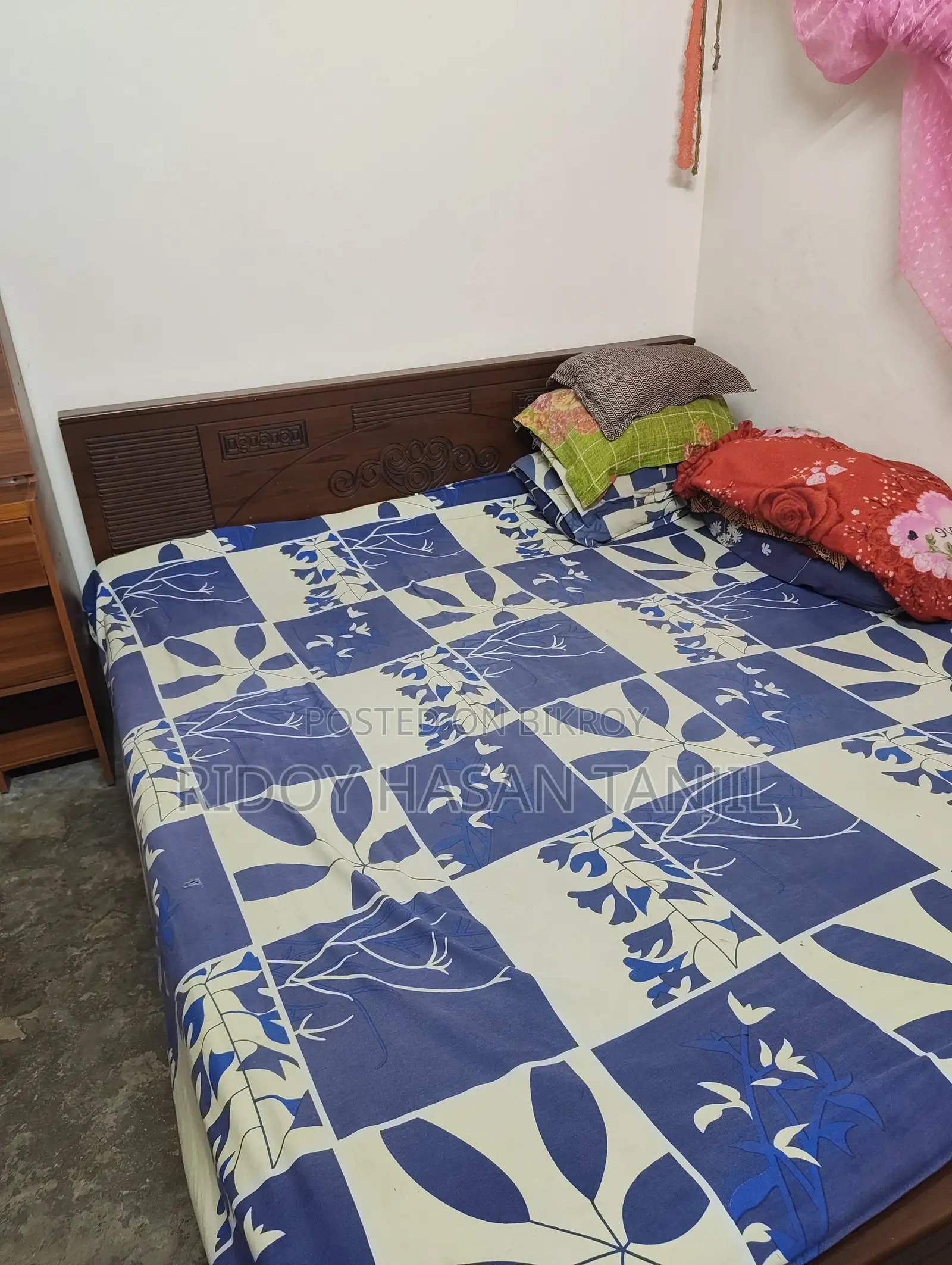 Urgent Sell পা্রটেক্স খাট বিক্রি হবে! সাইজ: সাড়ে ৬ ফুট বাই ৭ ফুট