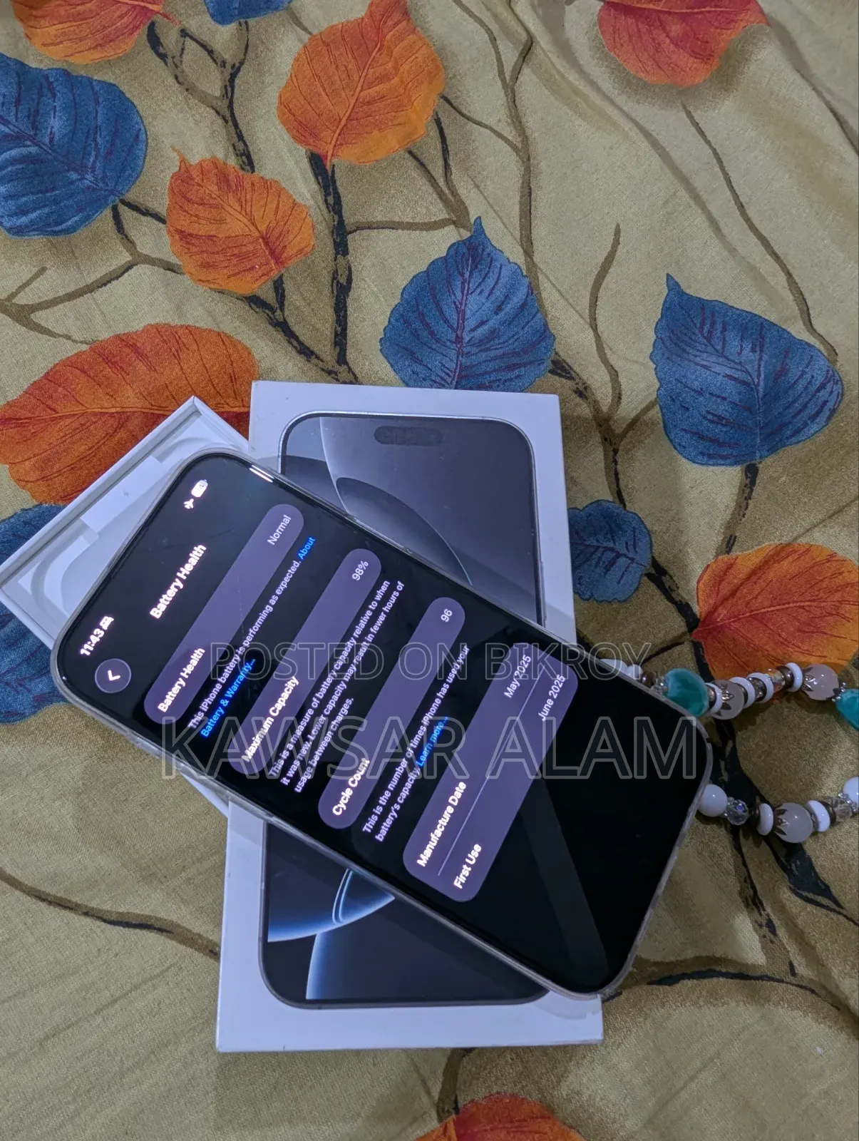 Apple iPhone 16 Pro Max 256 GB White