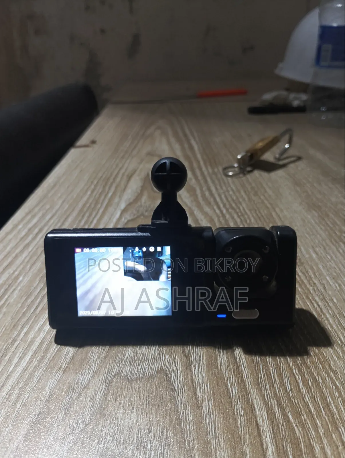 3-Camera Lens HD Car Dash Cam (Used) - Emergency Sell