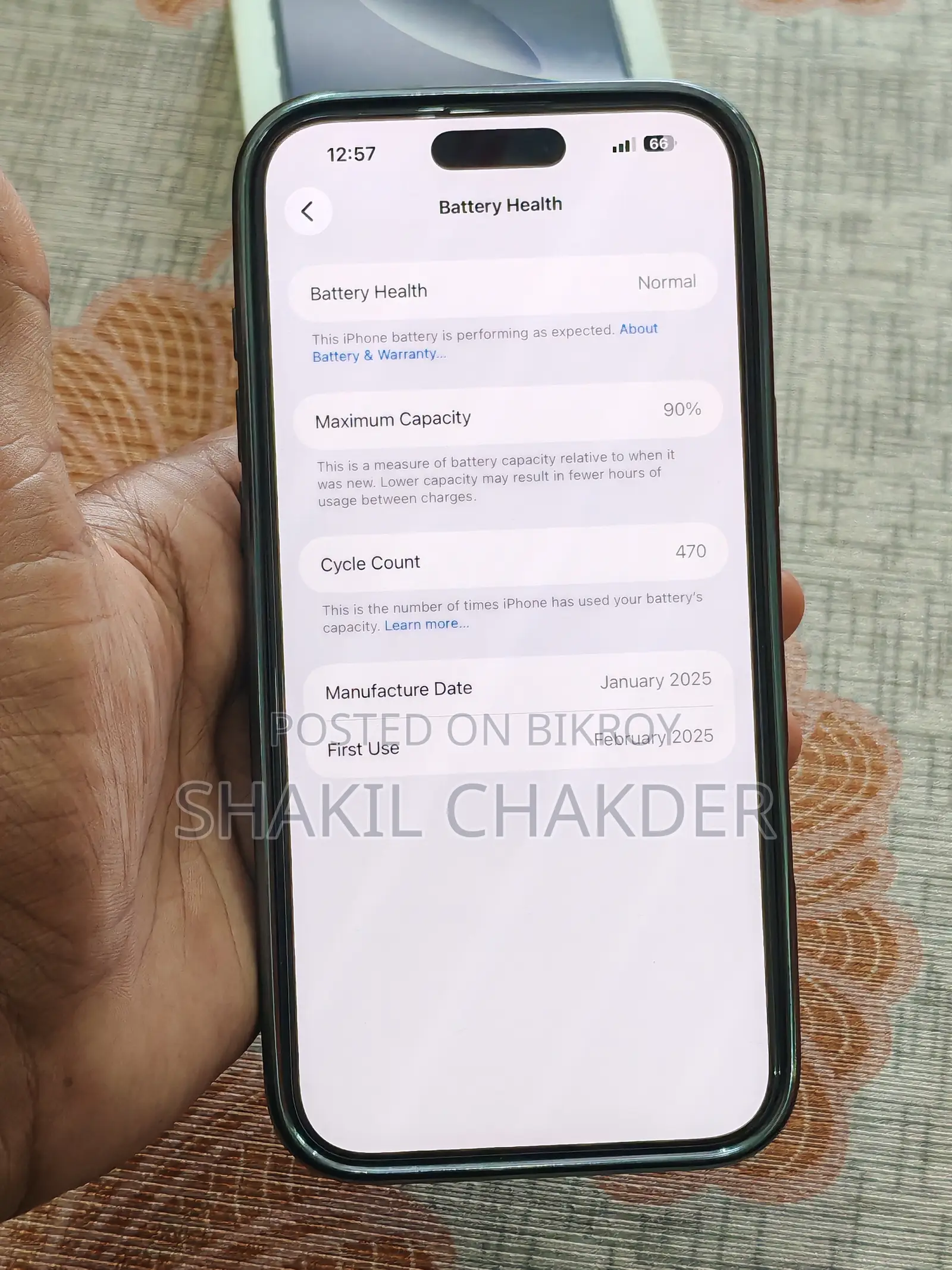 Apple iPhone 16 Pro Max 256 GB Black