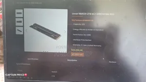 Lexar Nm620 2tb Nvme SSD