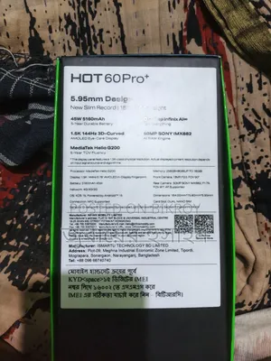 Infinix Hot 60 Pro+ 256 GB Green