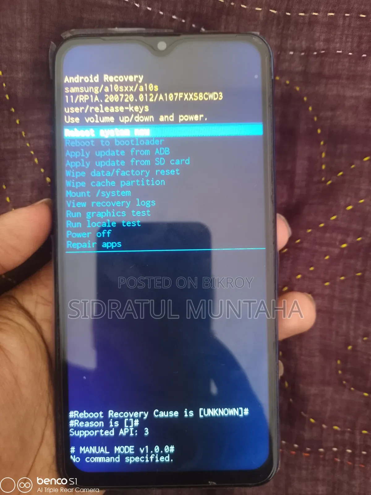 Samsung Galaxy A10s 32 GB Blue