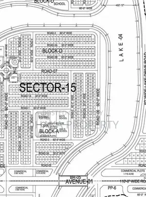 60ft Road 3 Katha South at Sector-15/A