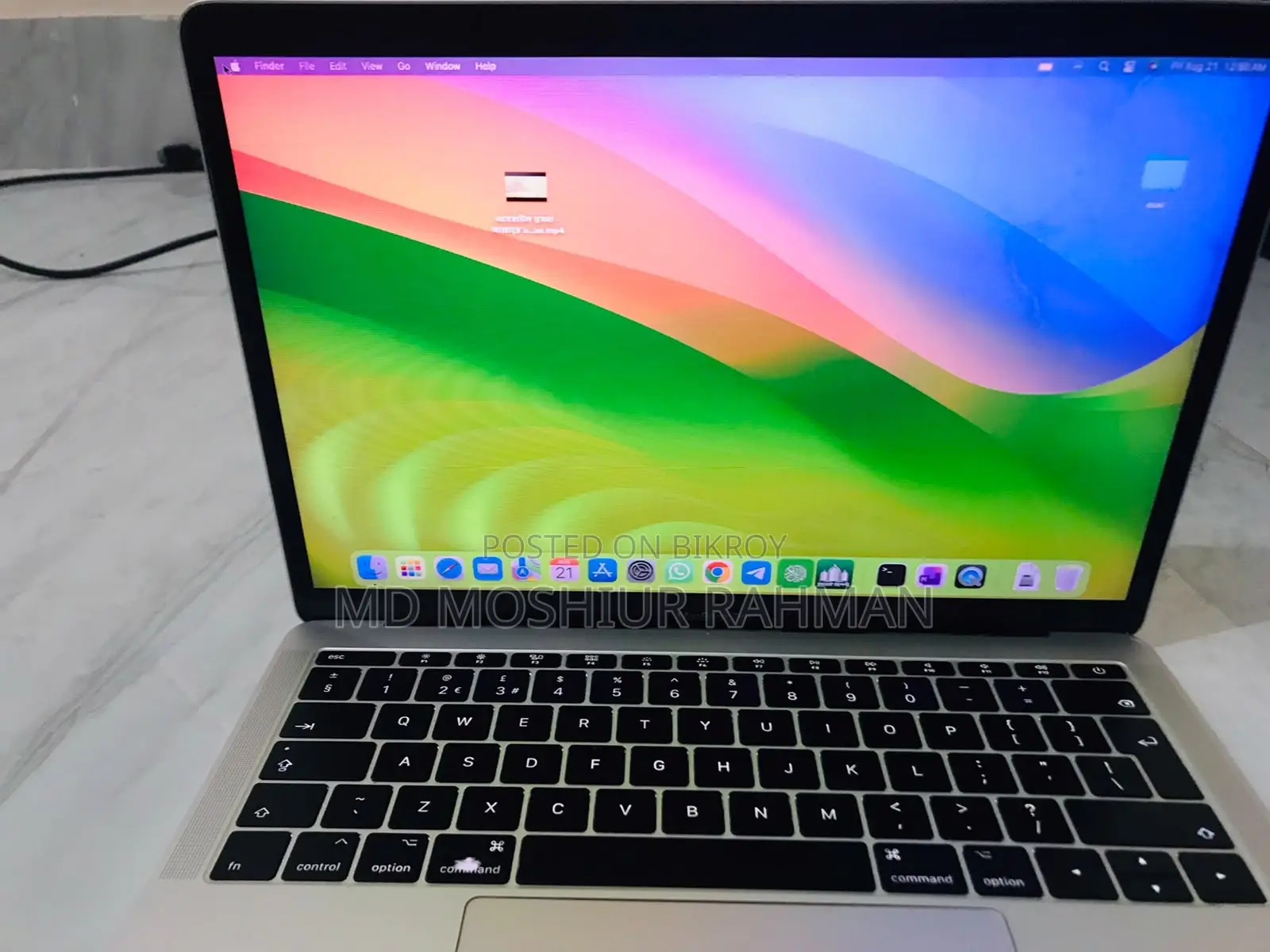Laptop Apple MacBook Pro 2017 8GB Intel Core I5 SSD 256GB