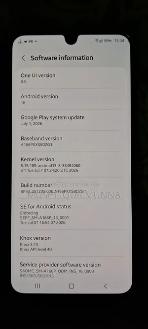 Samsung Galaxy A16 5G 256 GB Blue