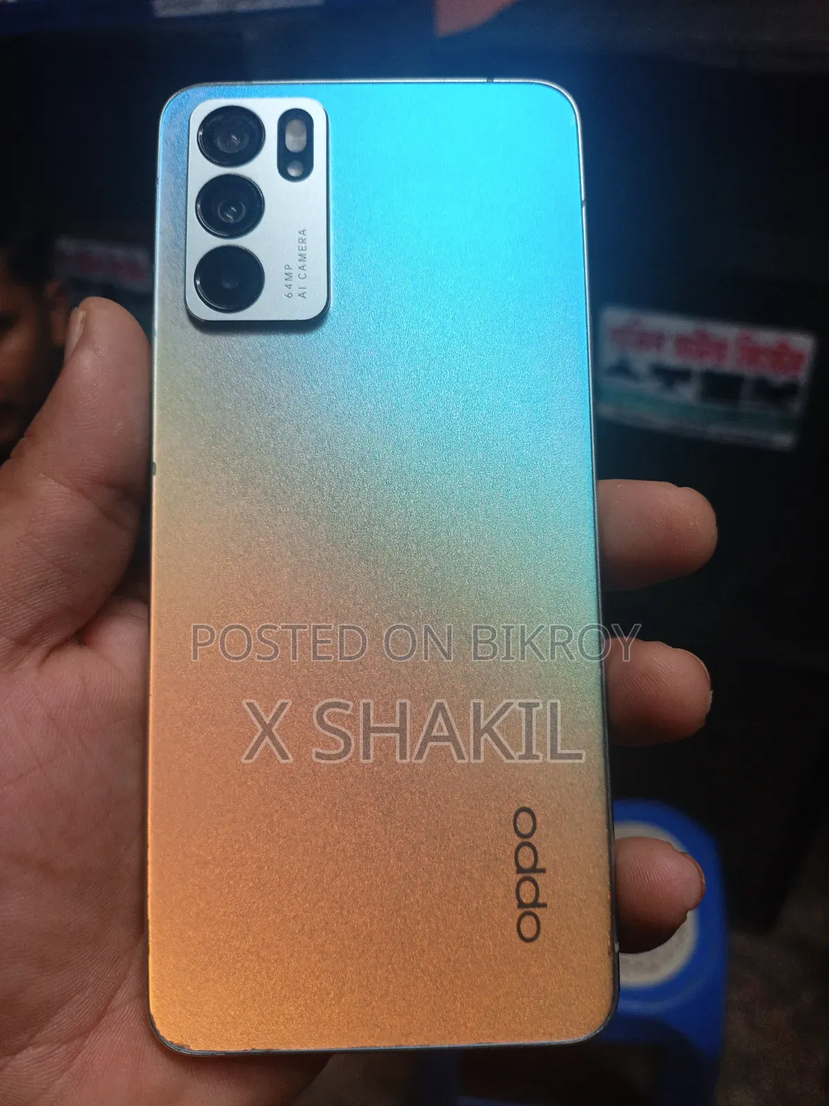 Oppo Reno6 5G 128 GB Blue