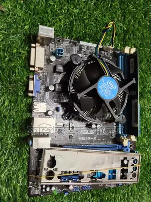 ASUS Brand H61 + Core I5 2nd Gen + Cooler Fan 100% Fresh Motherboard