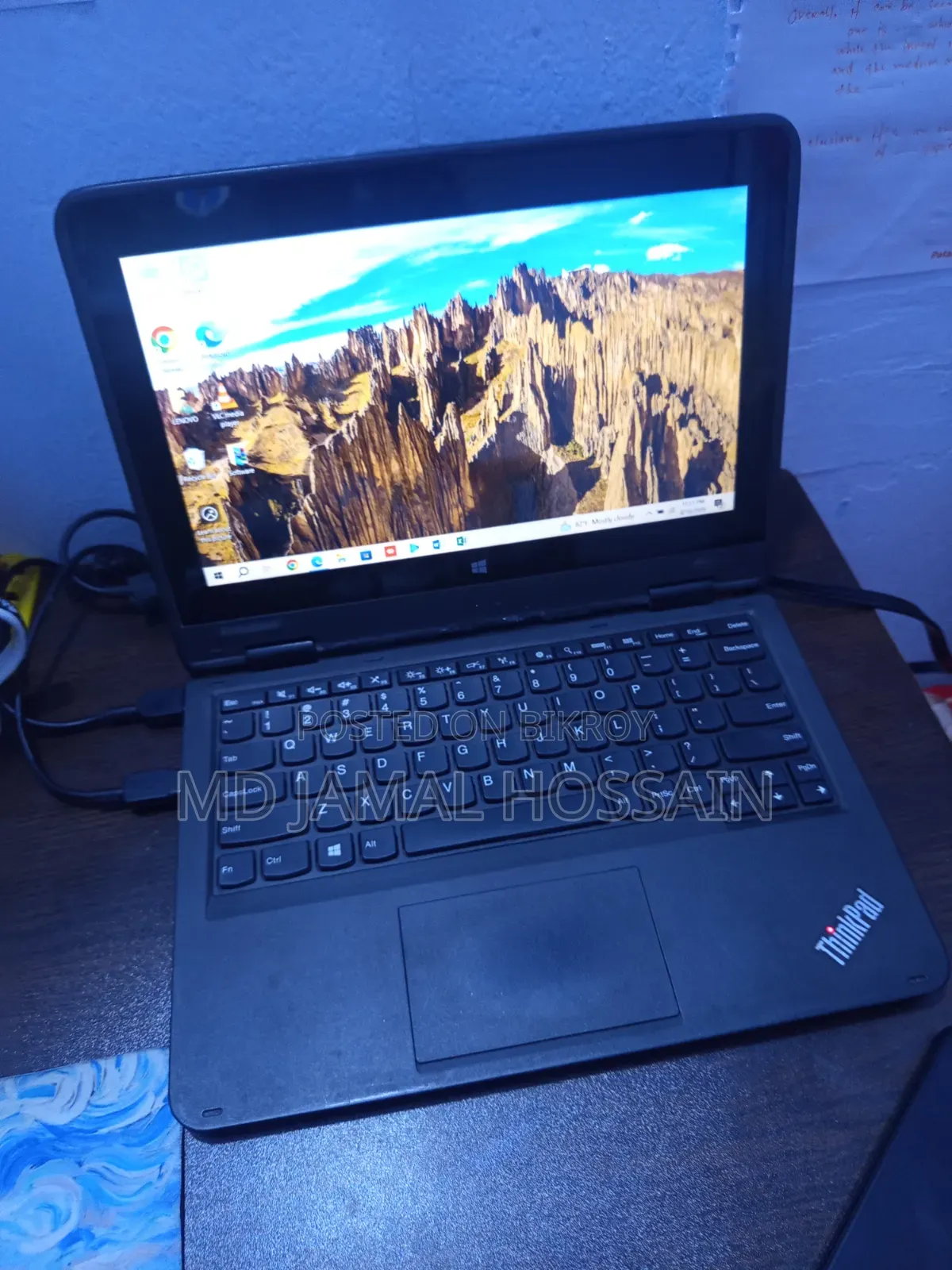 Laptop Lenovo ThinkPad T490s 8GB Intel Core I3 Solid State Drive 128GB