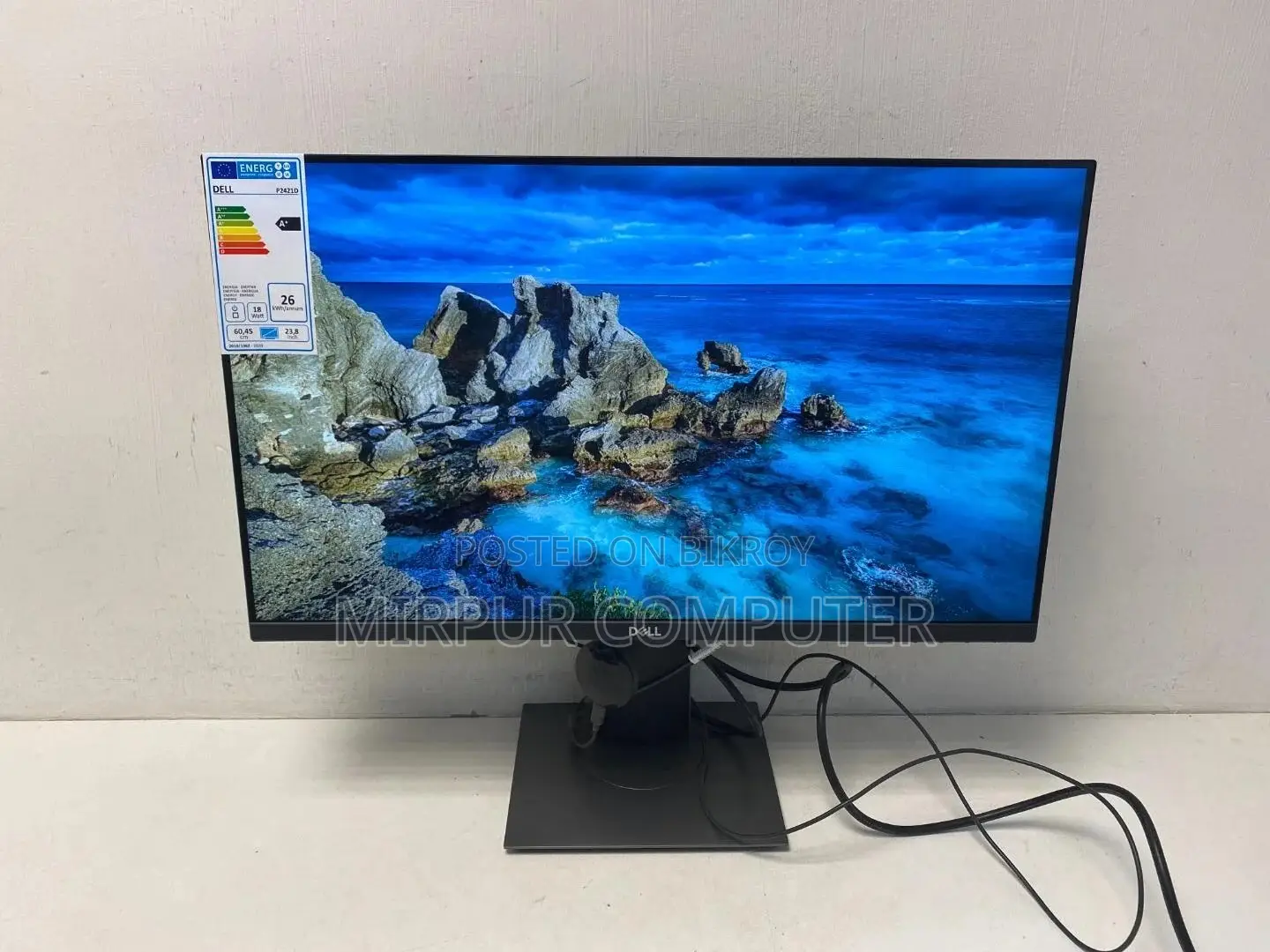 Dell P2421D 24'' QHD IPS Thin Bezel Monitor Full Fresh 24inch Dell