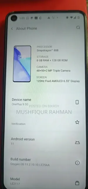 OnePlus 9 128 GB Black