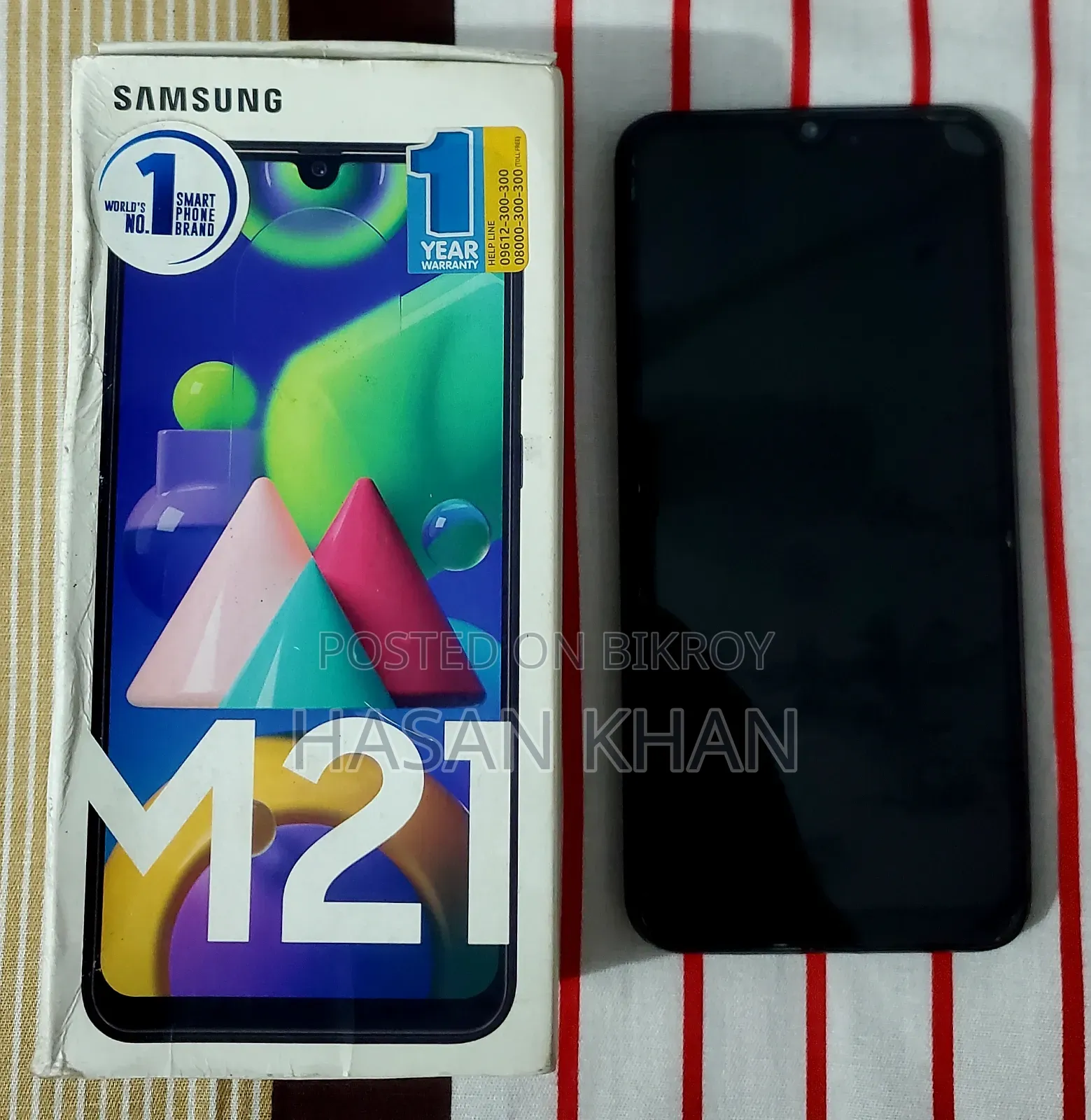 Samsung Galaxy M21 128 GB Black