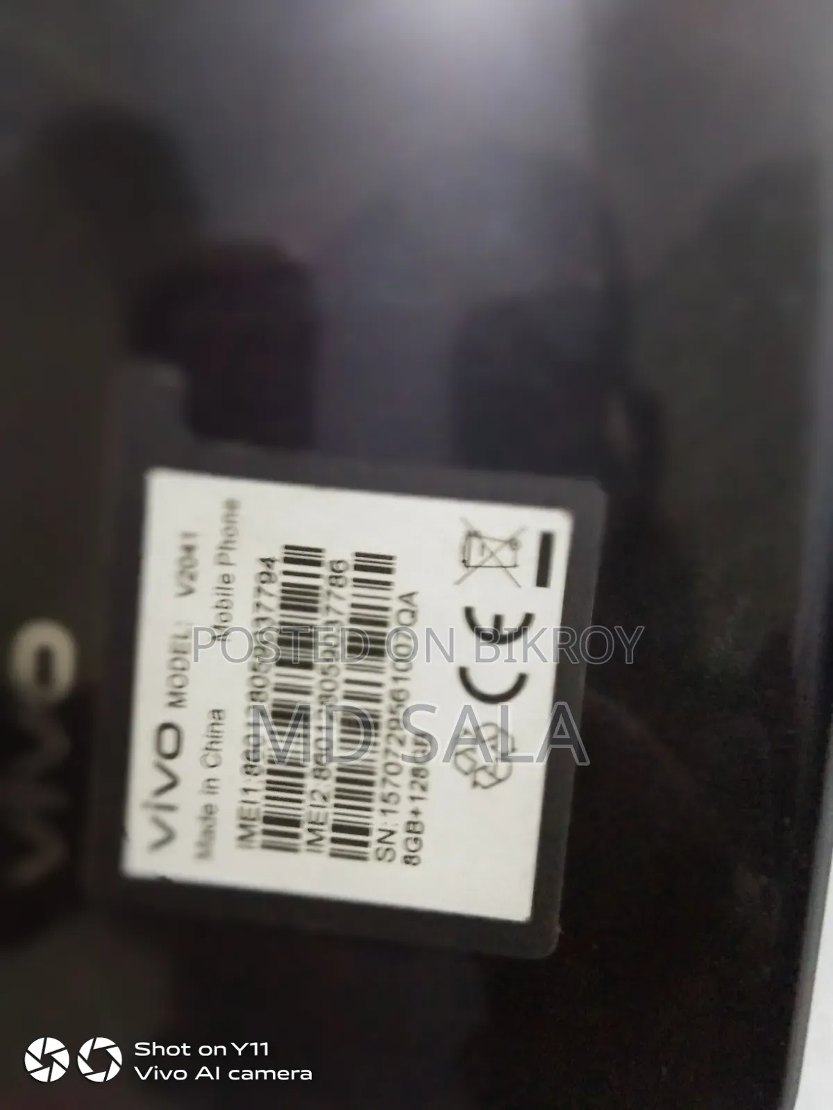 Vivo Y30 5G 128 GB Gray