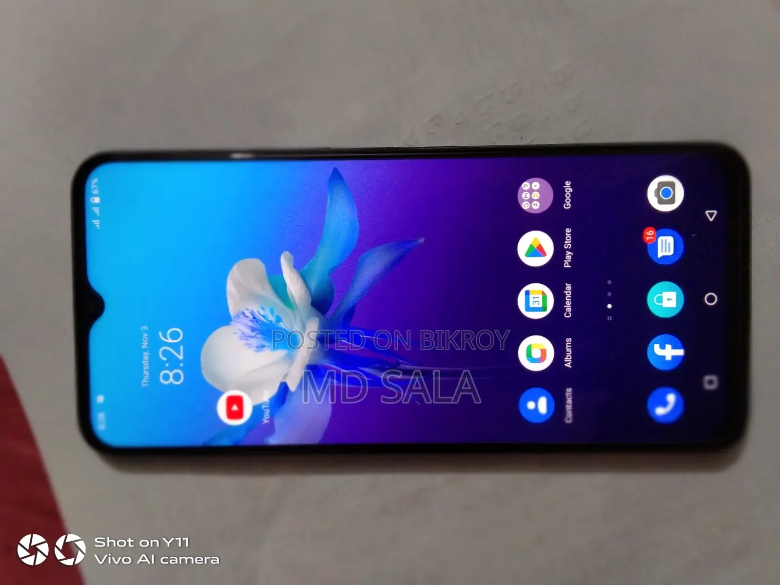Vivo Y30 5G 128 GB Gray