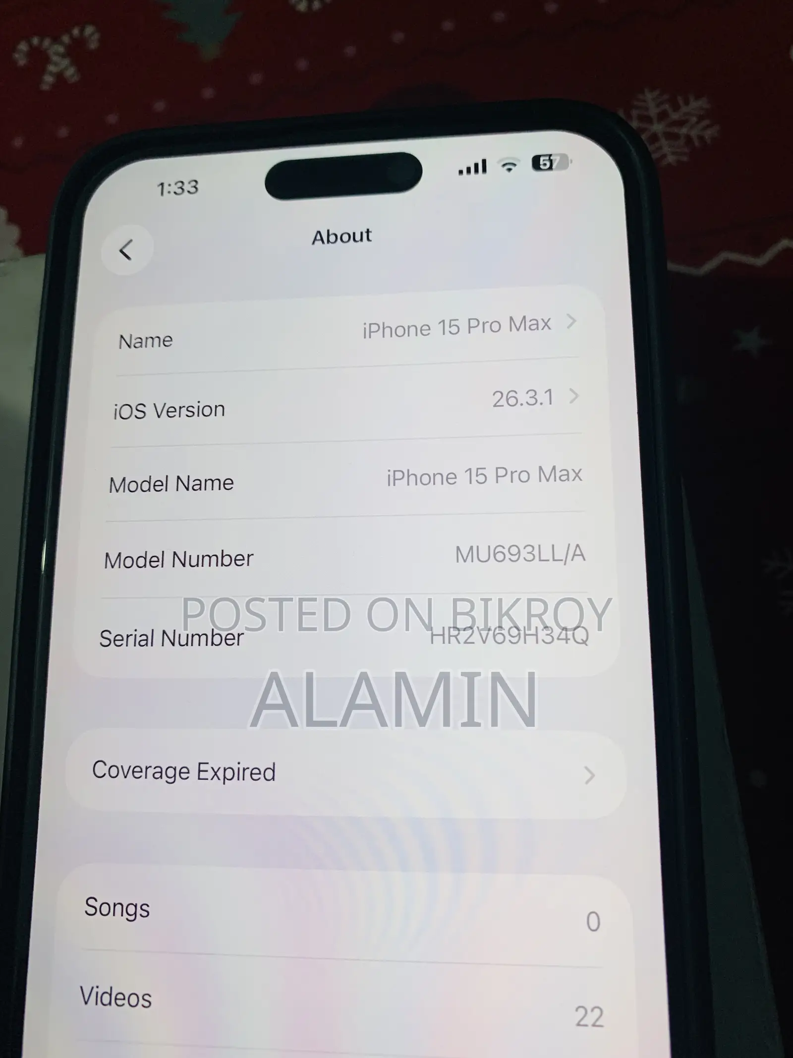 Apple iPhone 15 Pro Max 256 GB