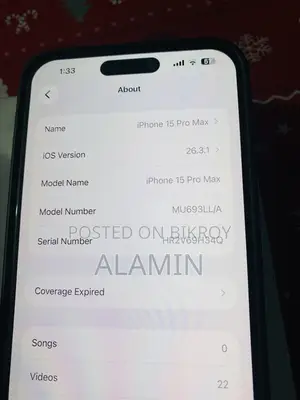 Apple iPhone 15 Pro Max 256 GB
